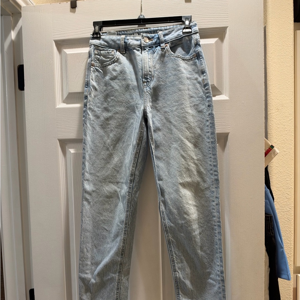 American Eagle Outfitters Light Blue Slim Straight Jeans